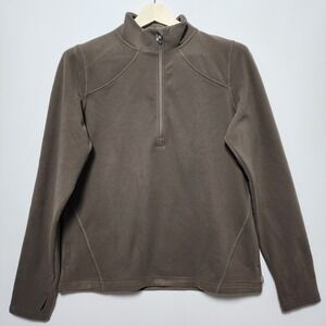 Mondetta Women's Quarter Zip Micro Polar Fleece Pullover